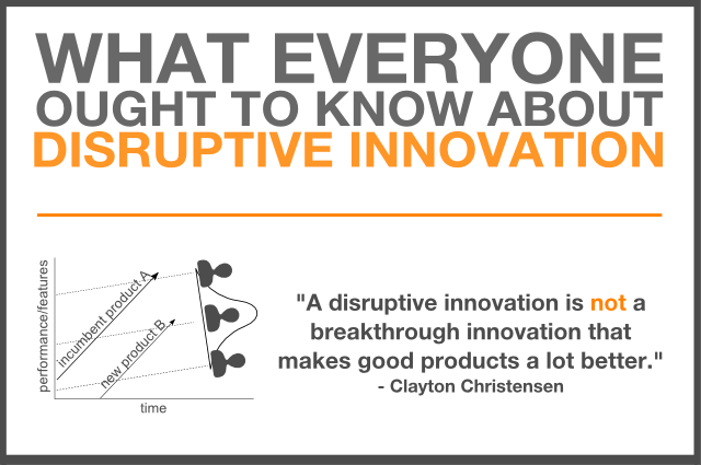 Patience is a Virtue in Disruptive Innovation