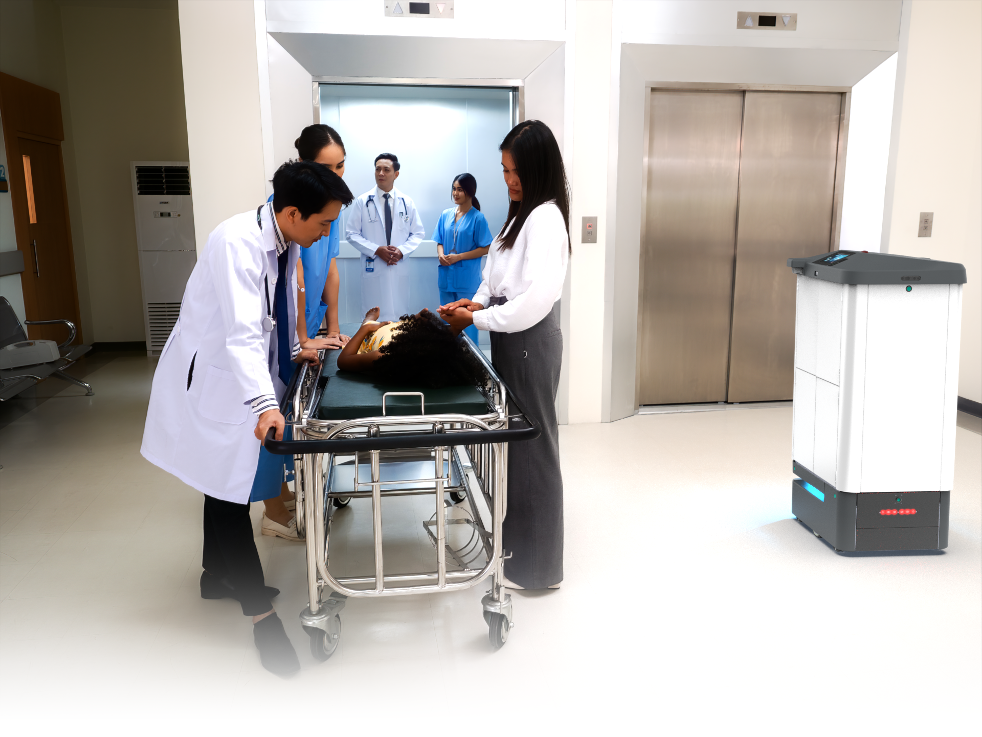 Robots in Hospitals and Healtcare Robots from Aethon | Tug Robot Hospital